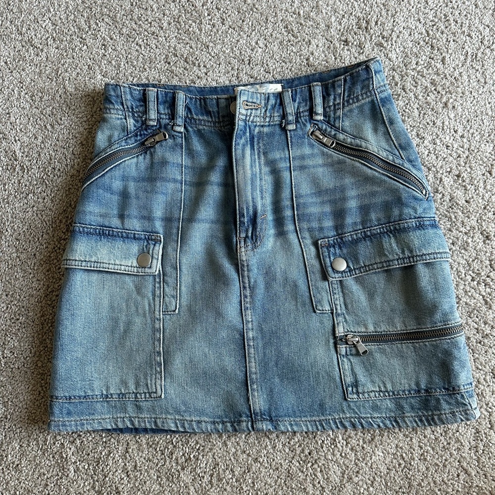 Denim skirt